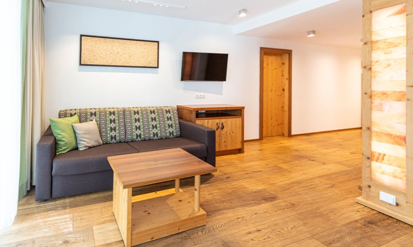 Foto: Wohnen in der Ferienwohnung 2 im Appartement Haus für den Familienurlaub in Serfaus Fiss Ladis Tirol.