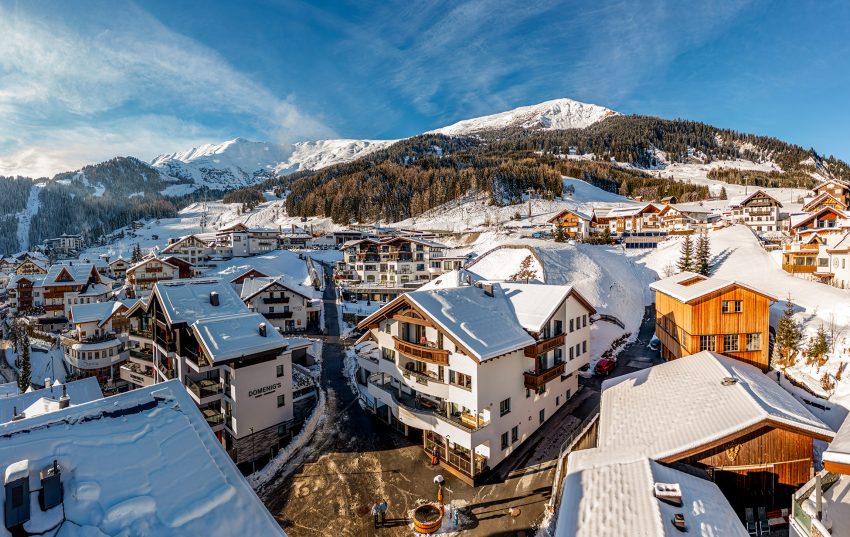 Foto: Winterzauber in Serfaus Fiss Ladis beim Appartement + Ferienwohnung in Tirol Österreich im Familienurlaub.